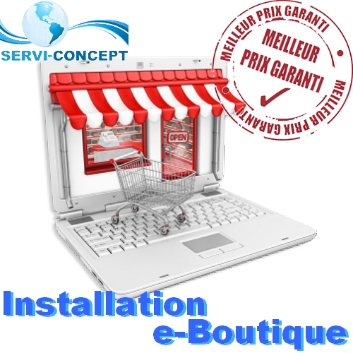 Installation e-Boutique
