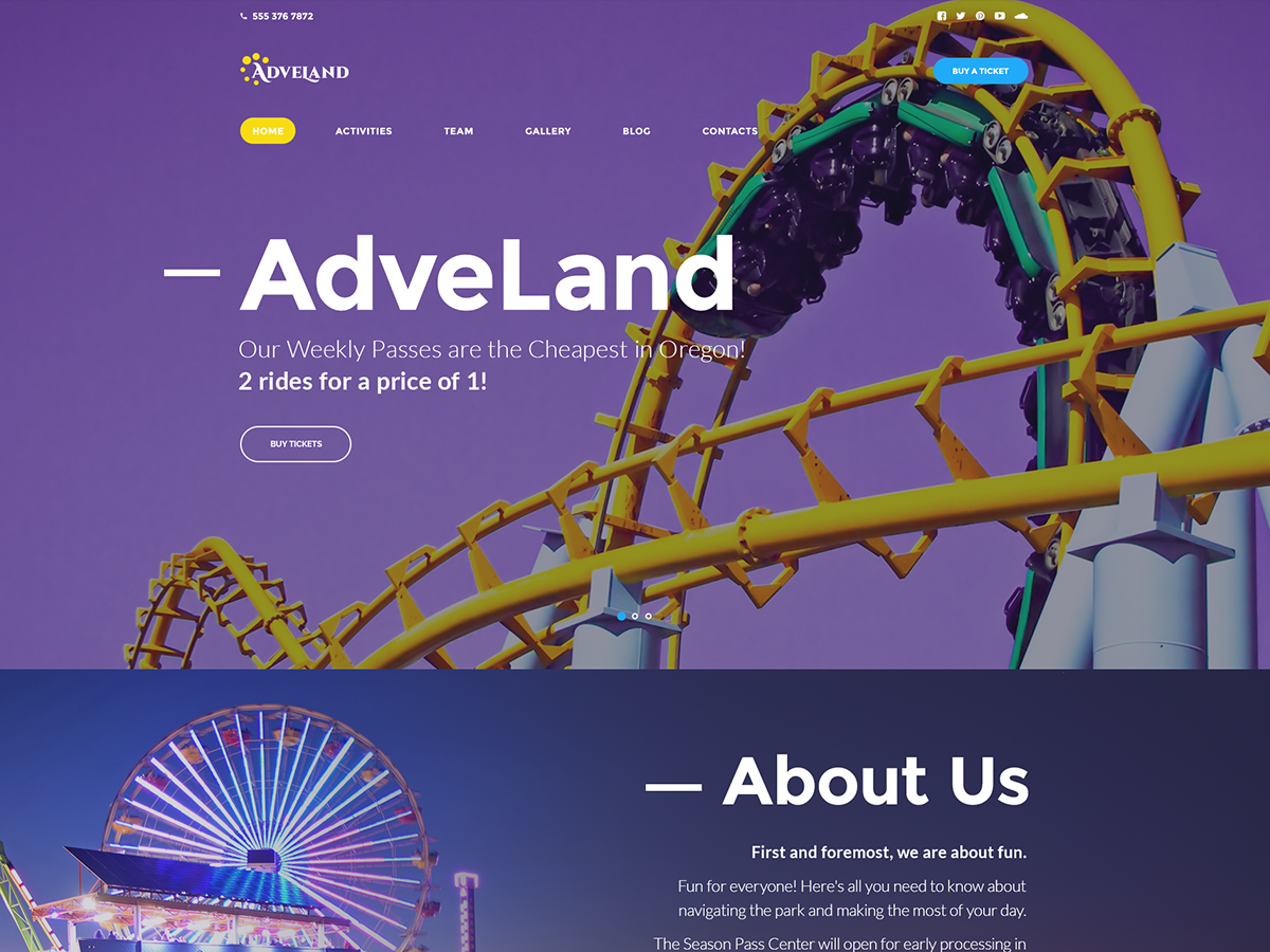 Template Adverland Lite