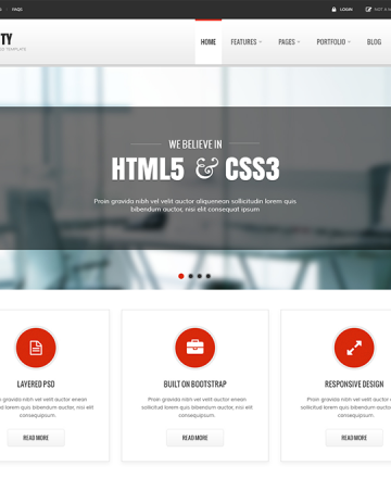 Thème wordpress