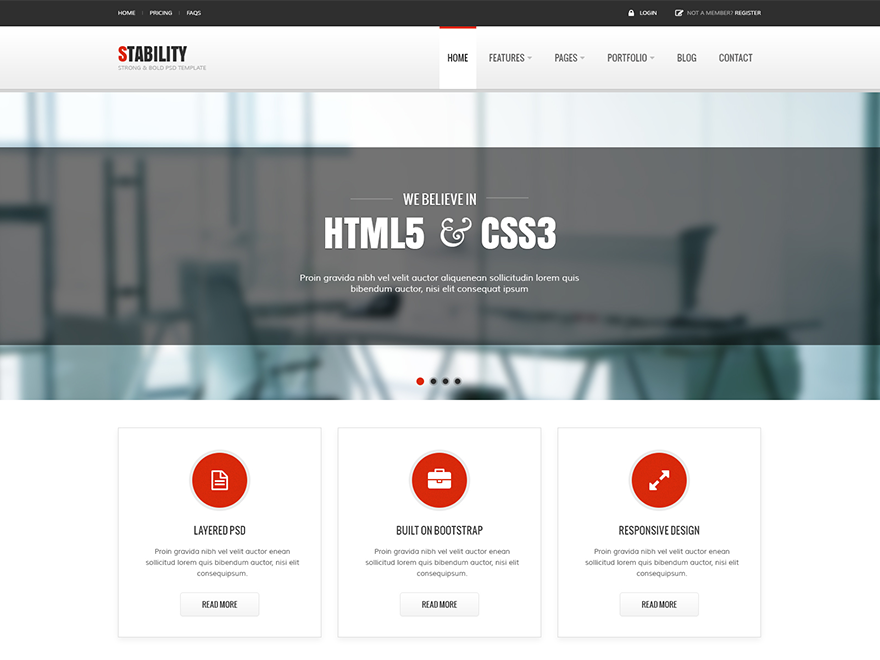 Thème wordpress
