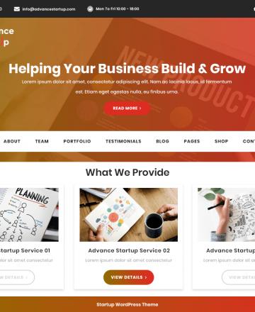 Theme Advance-Startup