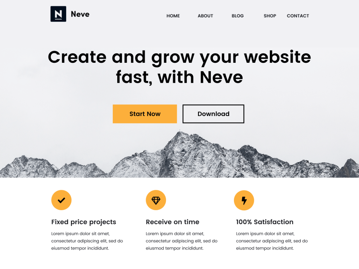 Theme Neve