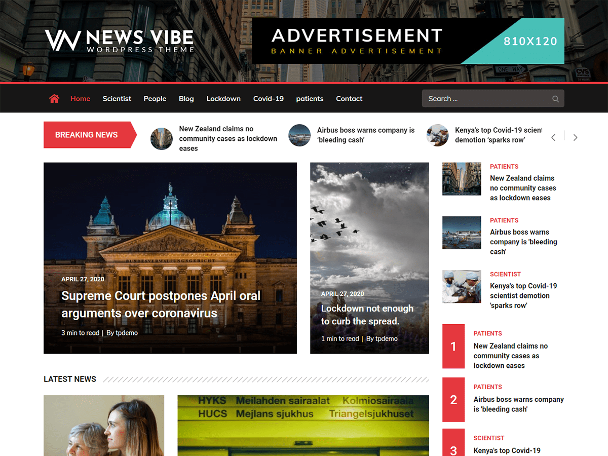 Theme News Vibe
