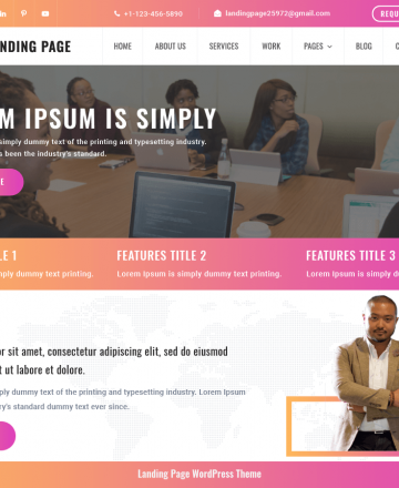 Theme VW Landing Page