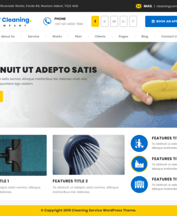 Template VW Cleaning Company