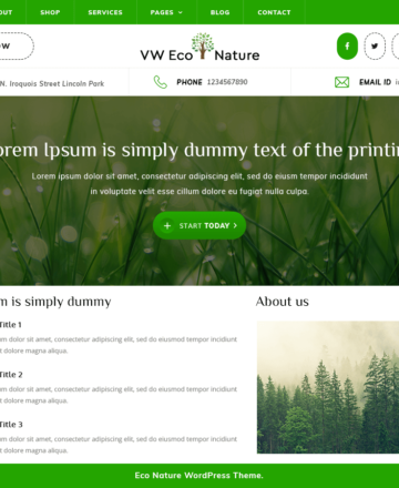 Template VW Eco Nature