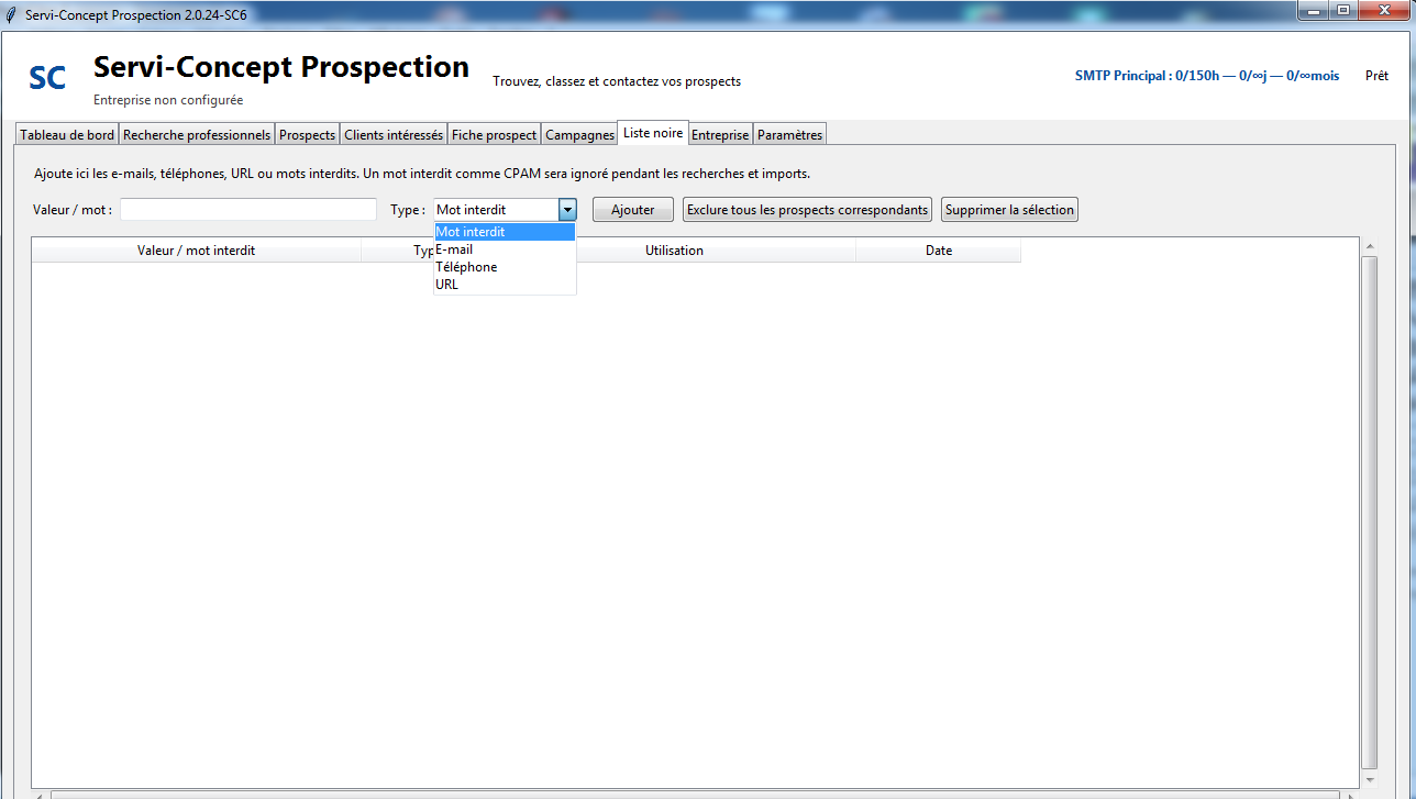 Servi-Concept Prospection