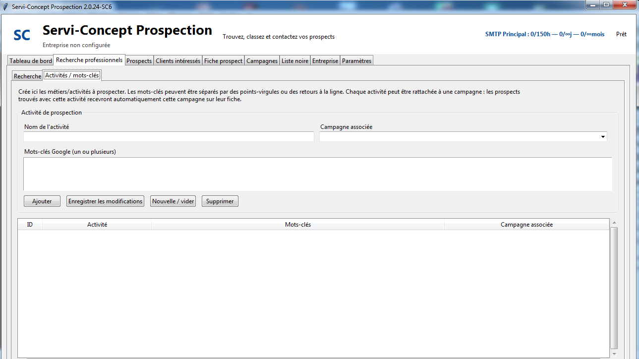 Servi-Concept Prospection