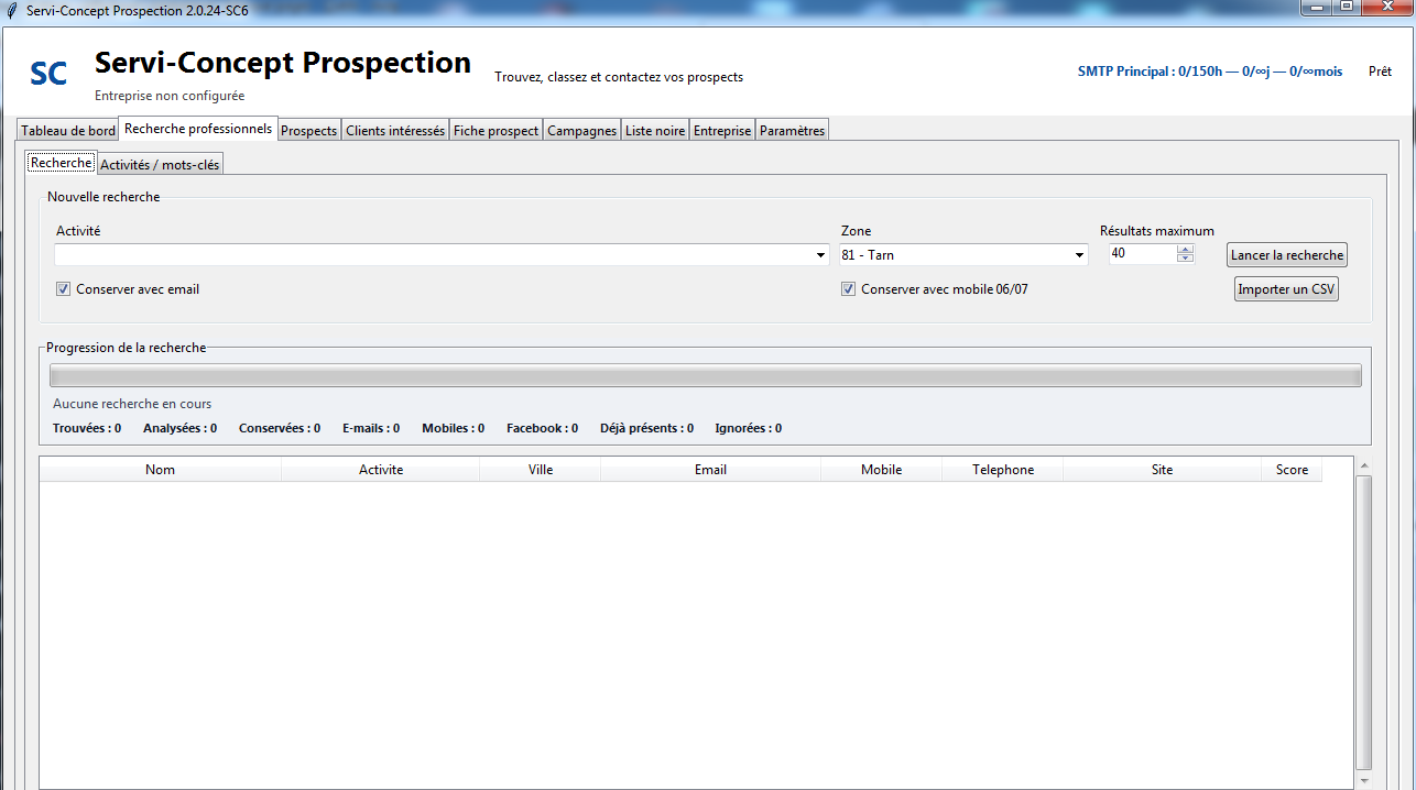 Servi-Concept Prospection